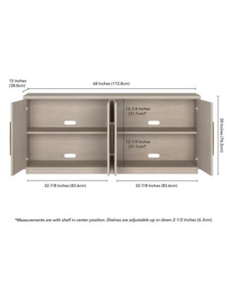 Tillman 68" Rectangular Buffet Table