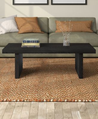 Soren 48" Wide Rectangular Fluted Coffee Table