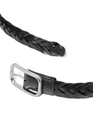 Men's Oval Harness Braided Belt