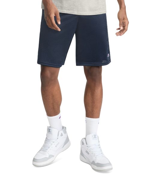 Мужские шорты Champion Regular-Fit Mesh, цвет: Тёмно-синий
