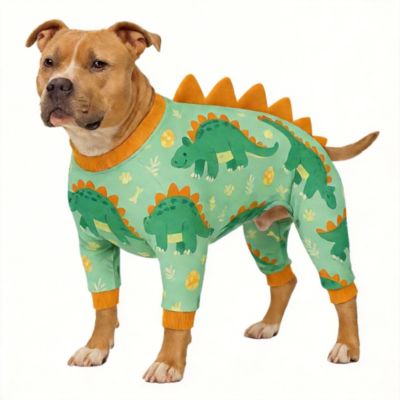 Cotton Polyester Calming Dog Onesie for All Seasons - Stress Relief, Comfort, and Easy Care