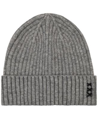 Men's Rib Stitch Cuff Beanie & Scarf, 2-Piece Set