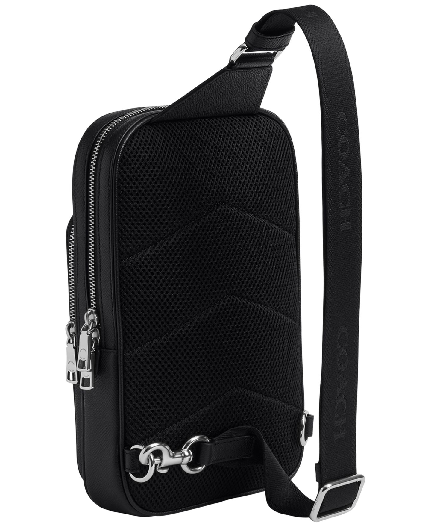Мужская сумка COACH Felix Sling, цвет: Чёрный — фото 3