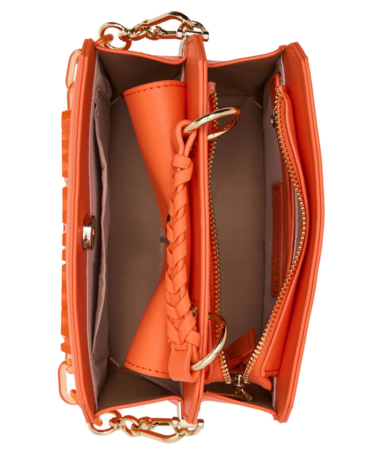 Женская сумка Steve Madden Evelyn-Z Small Satchel, цвет: Оранжевый — фото 4