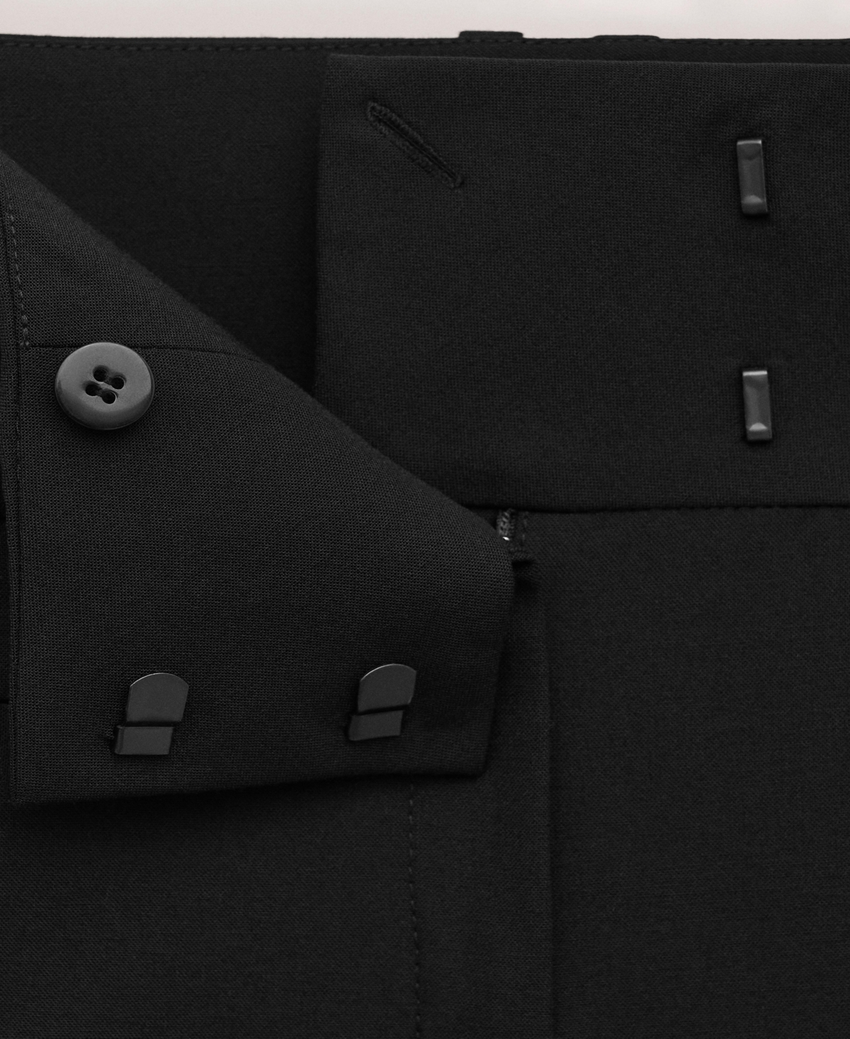 Mango Women's Belt Loops Straight-Leg Pants