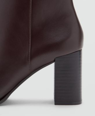 Women's Block Heel Ankle Boots