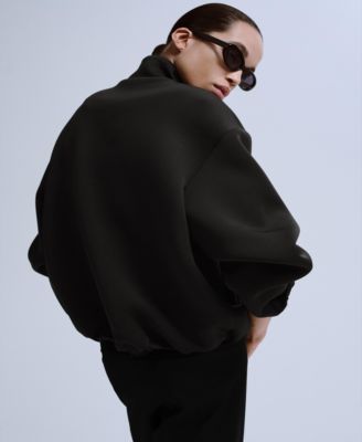 Women's Oversized Bomber Jacket