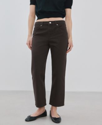 Women's Mid-Rise Straight Jeans