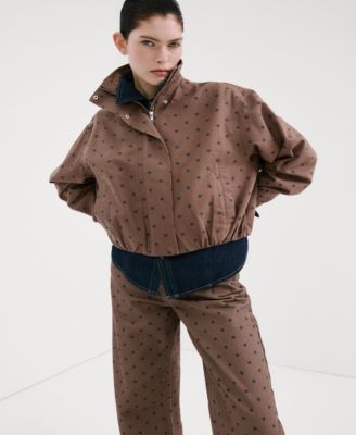 Women's Polka Dot Balloon Jeans