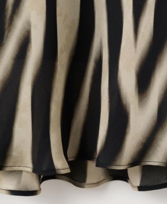 Women's A-Line Animal-Print Dress