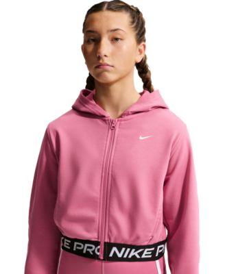 Girls 7-16 Pro Fleece Dri-FIT Full-Zip Hoodie