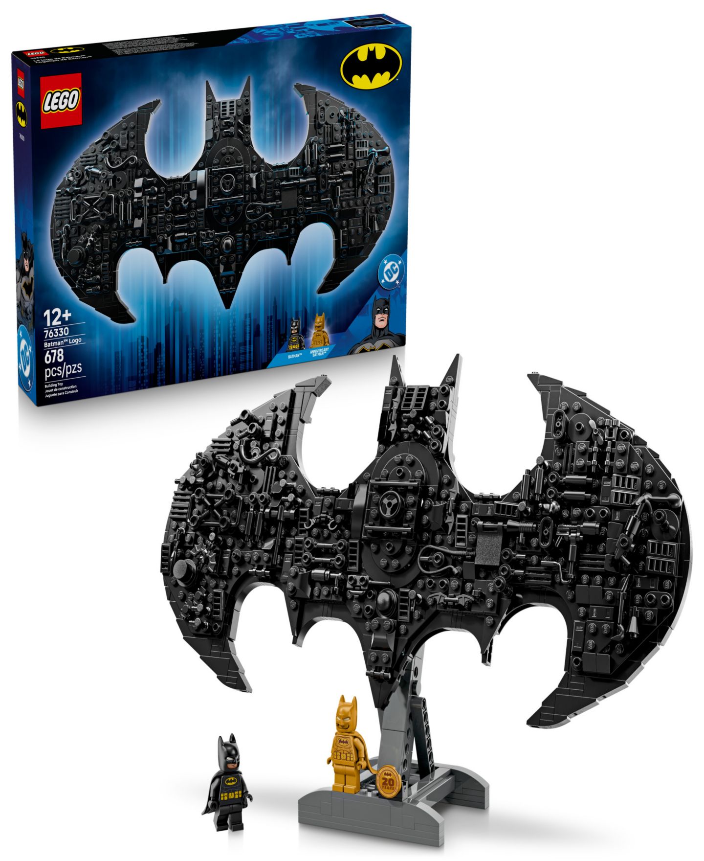 Детский конструктор LEGO® Super Heroes DC Batman Logo Building Set, 76330 — фото 1