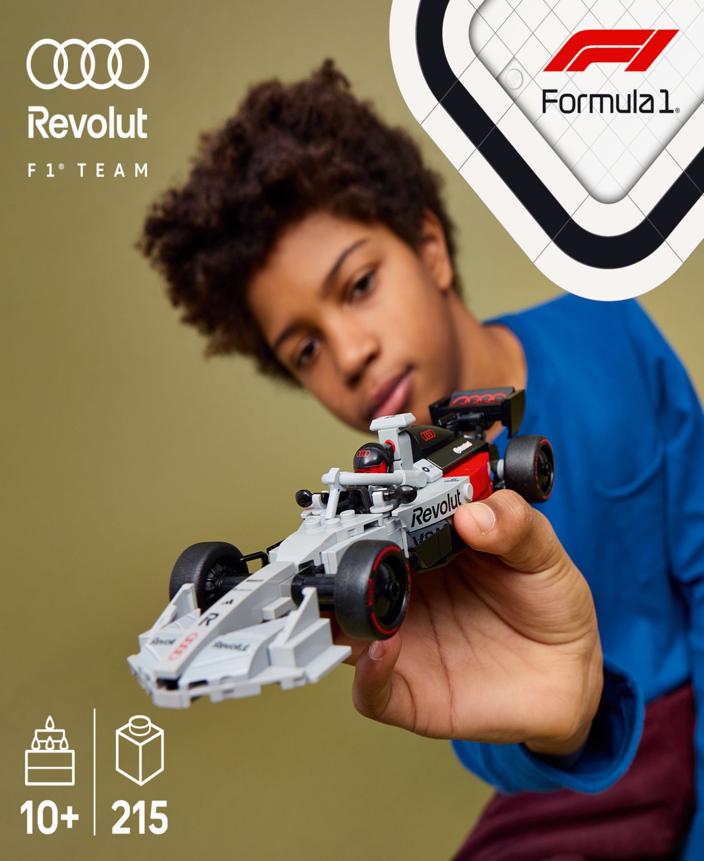 Детский конструктор LEGO® Speed Champions Audi R26 F1® Race Car Toy Building Kit, 77259 — фото 2
