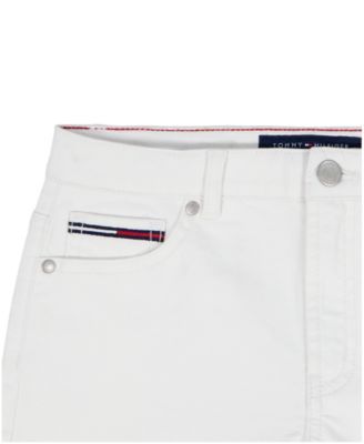 Girls' 7-16 Straight Fit Denim Shorts