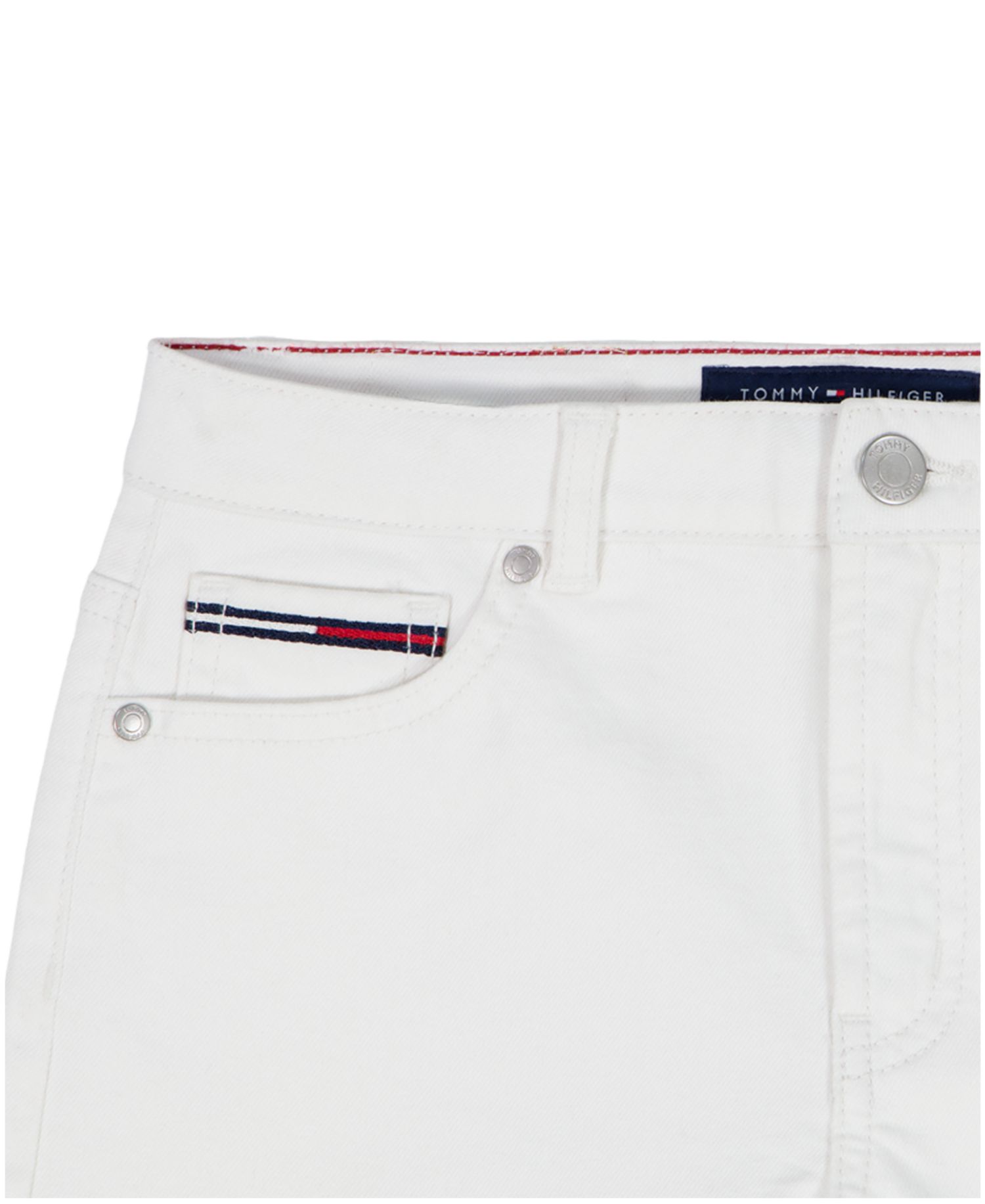 Girls' 7-16 Straight Fit Denim Shorts