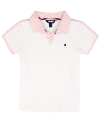 Girls' 7-16 Tennis Short-Sleeve Polo Shirt