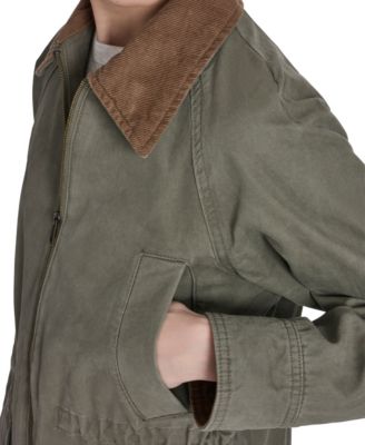 Women's Cinch Waist Cotton Barn Jacket