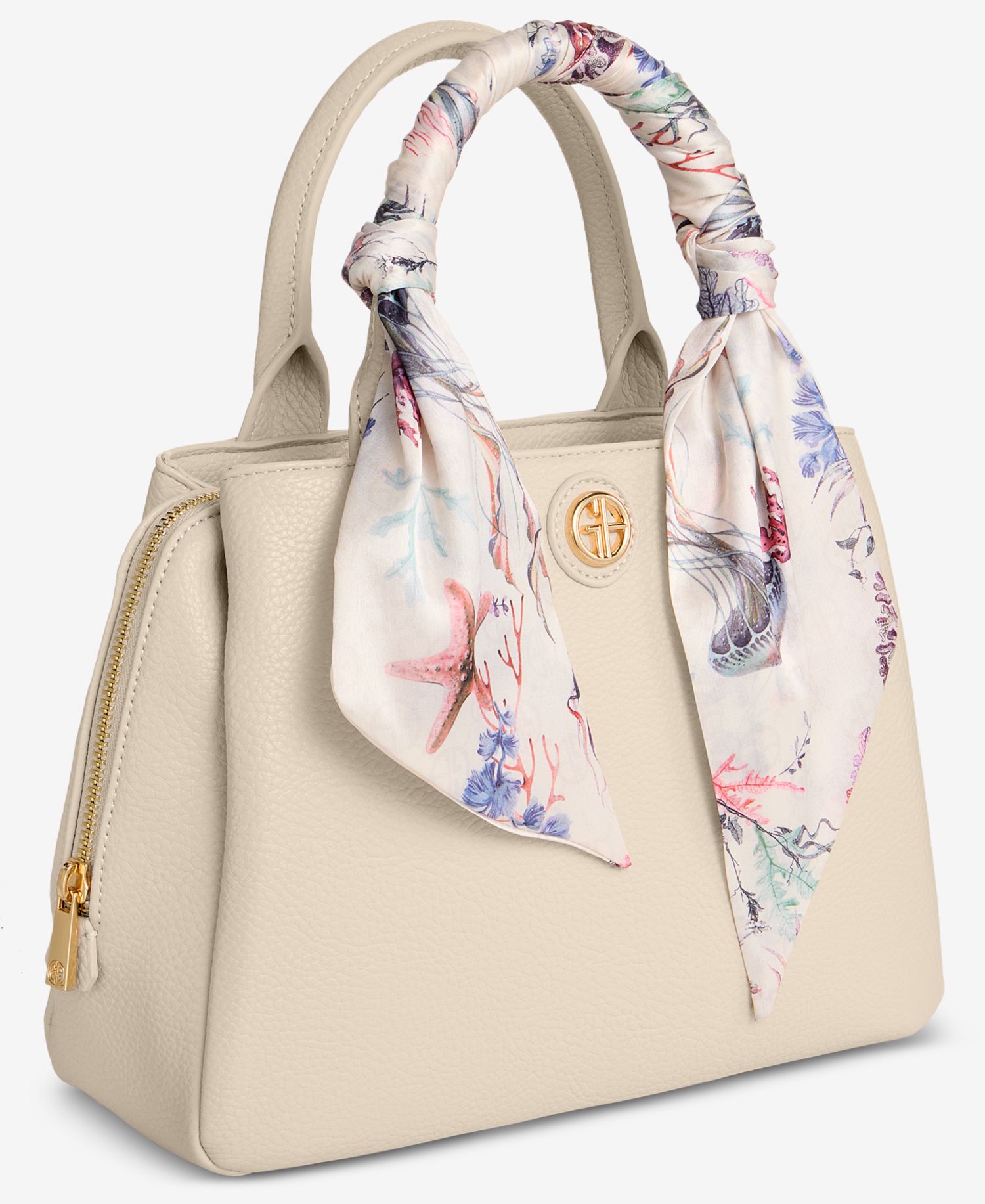 Scarf Handle Satchel