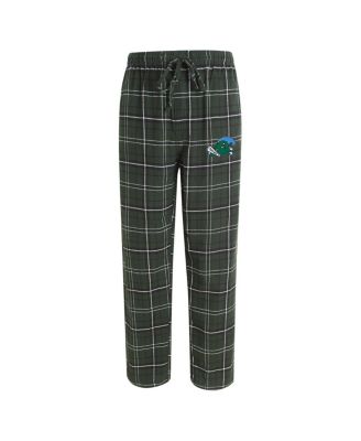 Men's Hunter Green/Black Tulane Green Wave Ultimate Flannel Pants