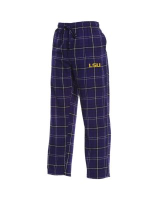 Men's Purple/Black LSU Tigers Ultimate Flannel Pants