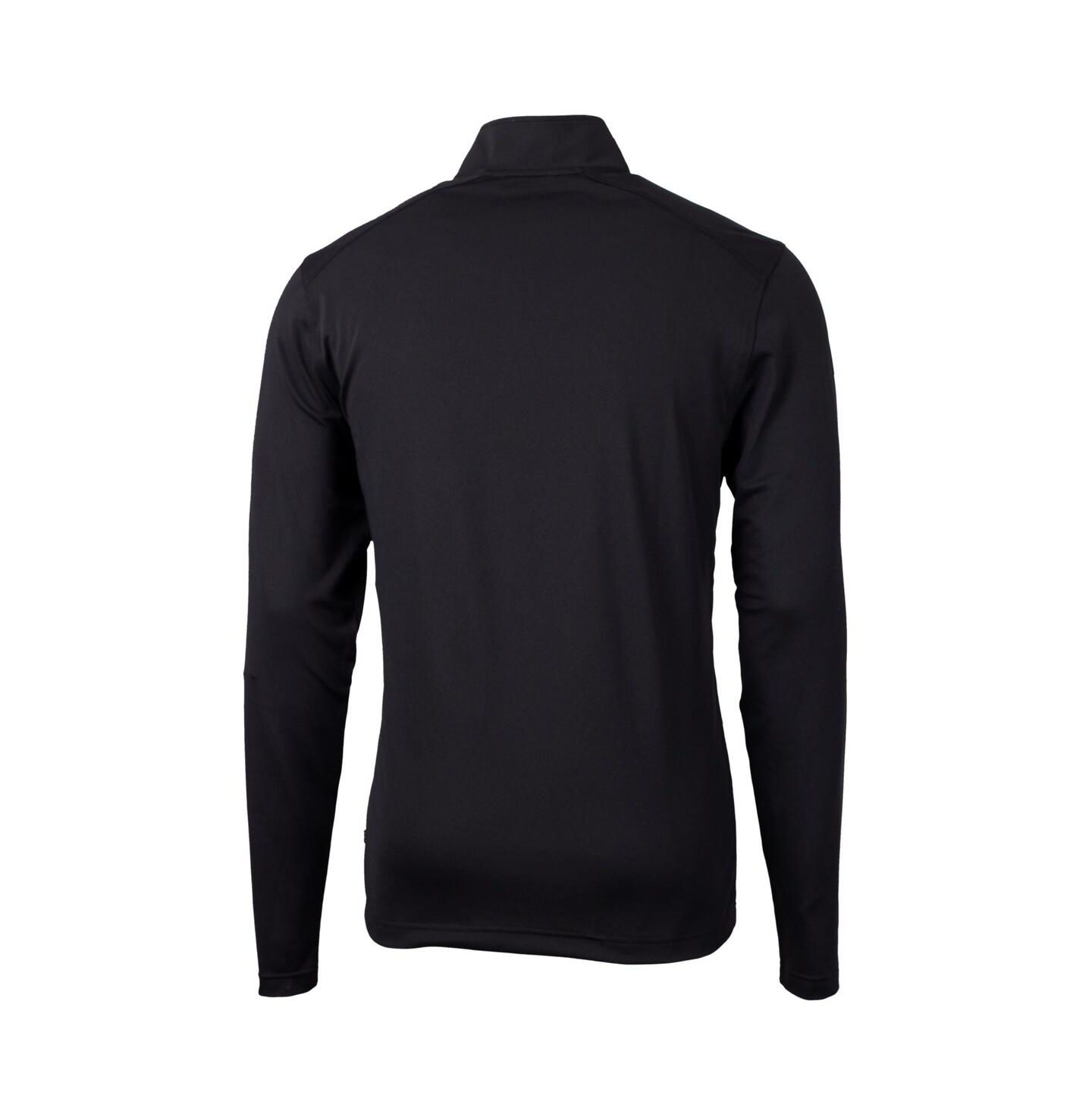 Мужская куртка Cutter & Buck Black Tennessee Volunteers Virtue Eco Pique Quarter-Zip — фото 3
