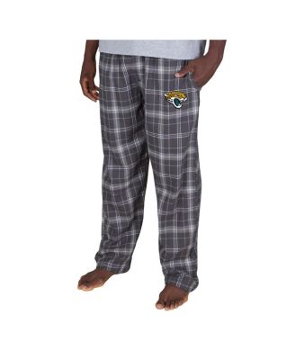 Men's Charcoal Jacksonville Jaguars Ultimate Plaid Flannel Pants