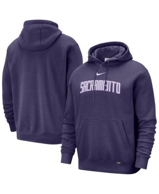 Men's Purple Sacramento Kings 2025/26 City Edition Essential Remix Club Hoodie