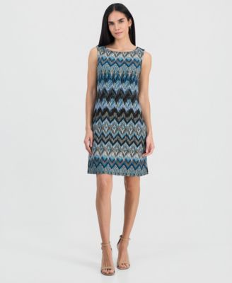 Petite Sleeveless Shift Dress