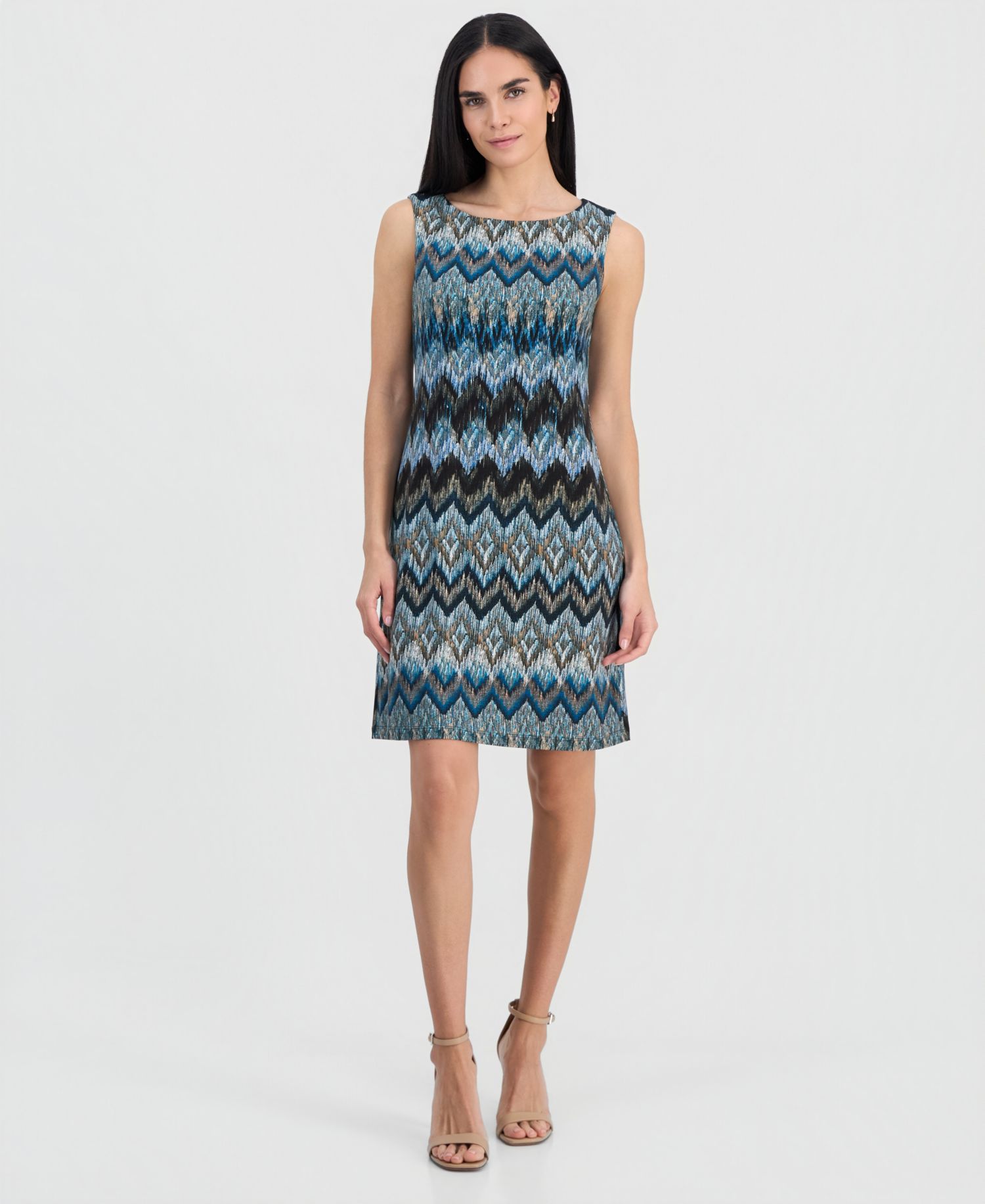 Petite Sleeveless Shift Dress