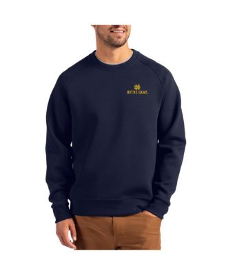 Men's Navy Notre Dame Fighting Irish Roam Pullover Sweatshirt