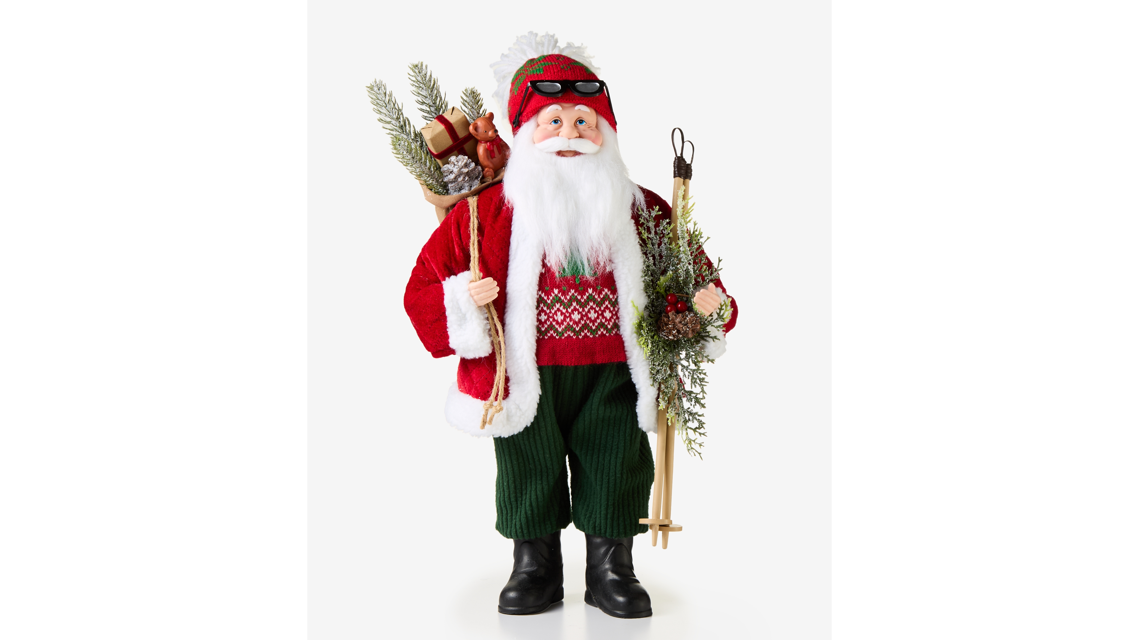 Holiday Lane Heritage Standing Santa, Macy's Exclusive