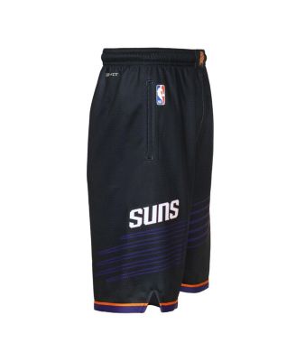 Big Boys and Girls Black Phoenix Suns Statement Edition Swingman Dri-FIT Shorts