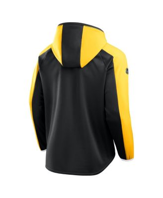 Men's Black Boston Bruins 2026 NHL Stadium Series Authentic Pro Full-Zip Jacket