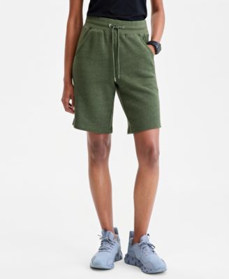 Women's Cotton-Blend Pull-On Bermuda Shorts