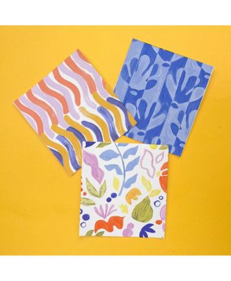 Poppy Garden Swedish Dishcloths, 3-pack