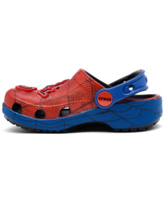 Crocs Little Kids Spider-Man Classic Clogs from Finish Line