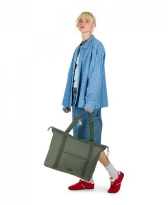 Travel Tote Monotone Khaki Shoulder Bags