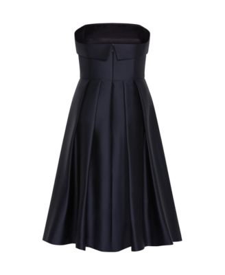 Plus Size Tiffany Strapless Midi Dress