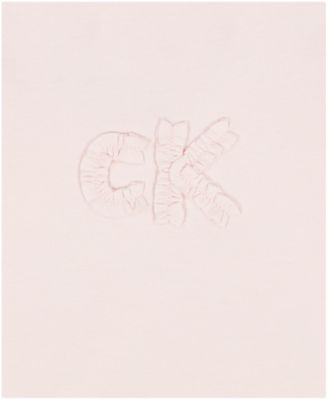 Baby Girls' Shirred Bodysuit and Flared Denim Skirt, 2-Piece Set