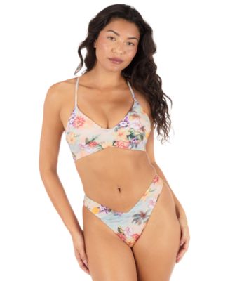 Women's Scenic Sunset V-Front Skimpy Swim Bottoms