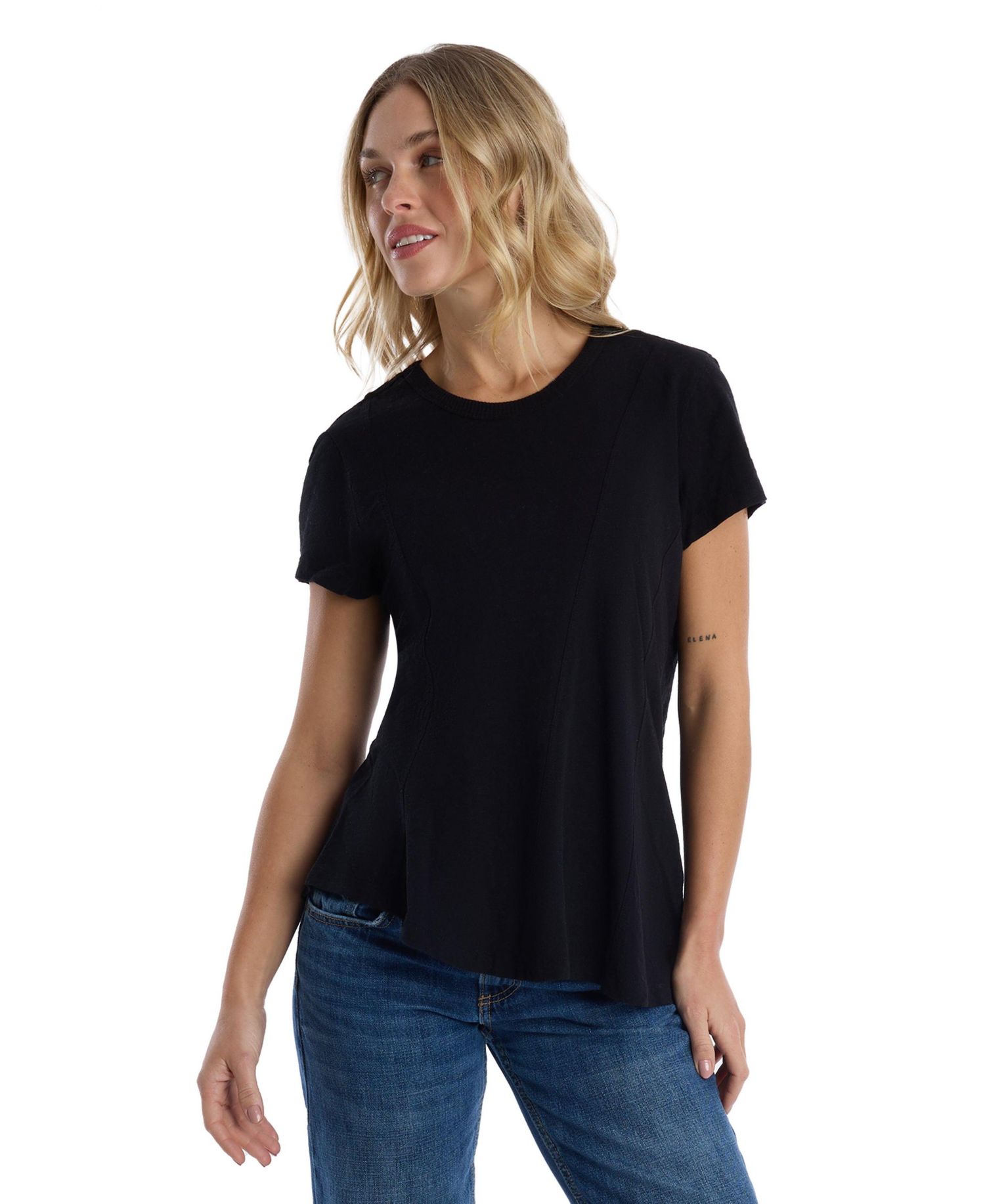 Women's Round Neck Short Sleeve Tee