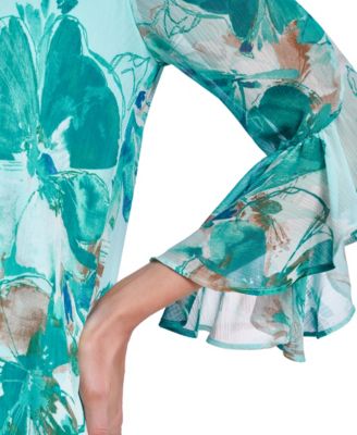 Women's V-Neck Shift Dress