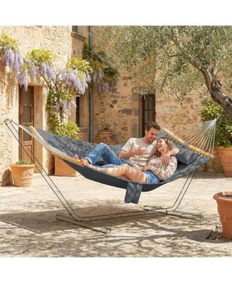 Outdoor Hammock, 2-Person, 440 lbs Capacity,