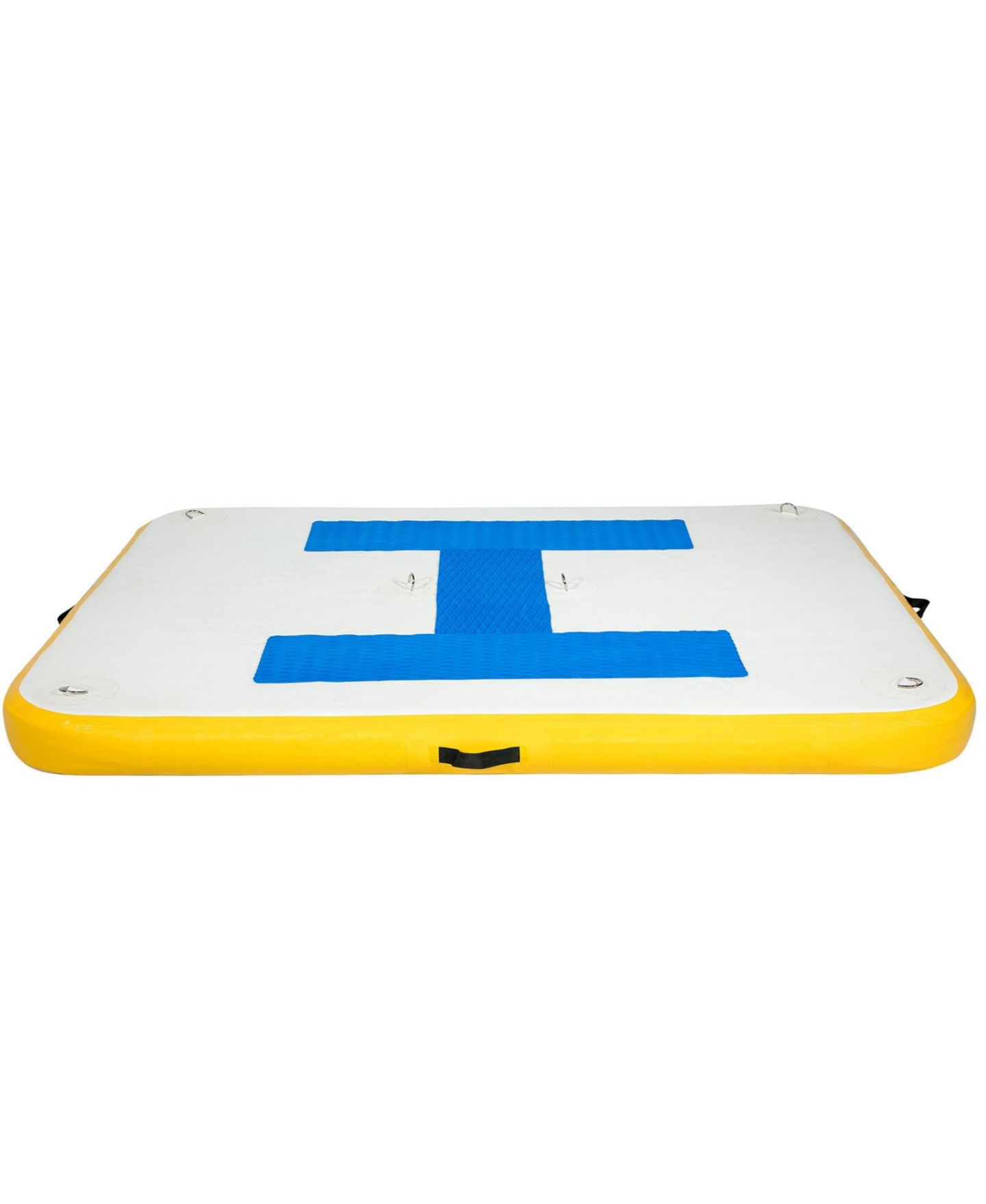 Детская игрушка Mecale Inflatable Dock Platform, 8 x 5 ft, Non-Slip, Supports 2–4 People, Ages 18+, цвет: Белый — фото 11