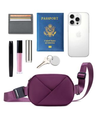 Lux and Nyx Origami Belt Bag and Sling Bag - Ultra Matte Nylon - Convertible Belt, Sling, and Crossbody Bag