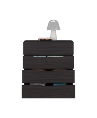 Bristol 4-Drawer Dresser, Wenge