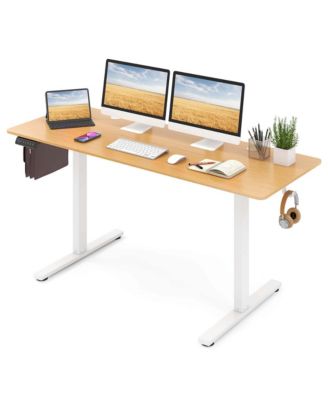 63 x 24 Inch Sit Stand Desk Height Adjustable Electric Standing Desk