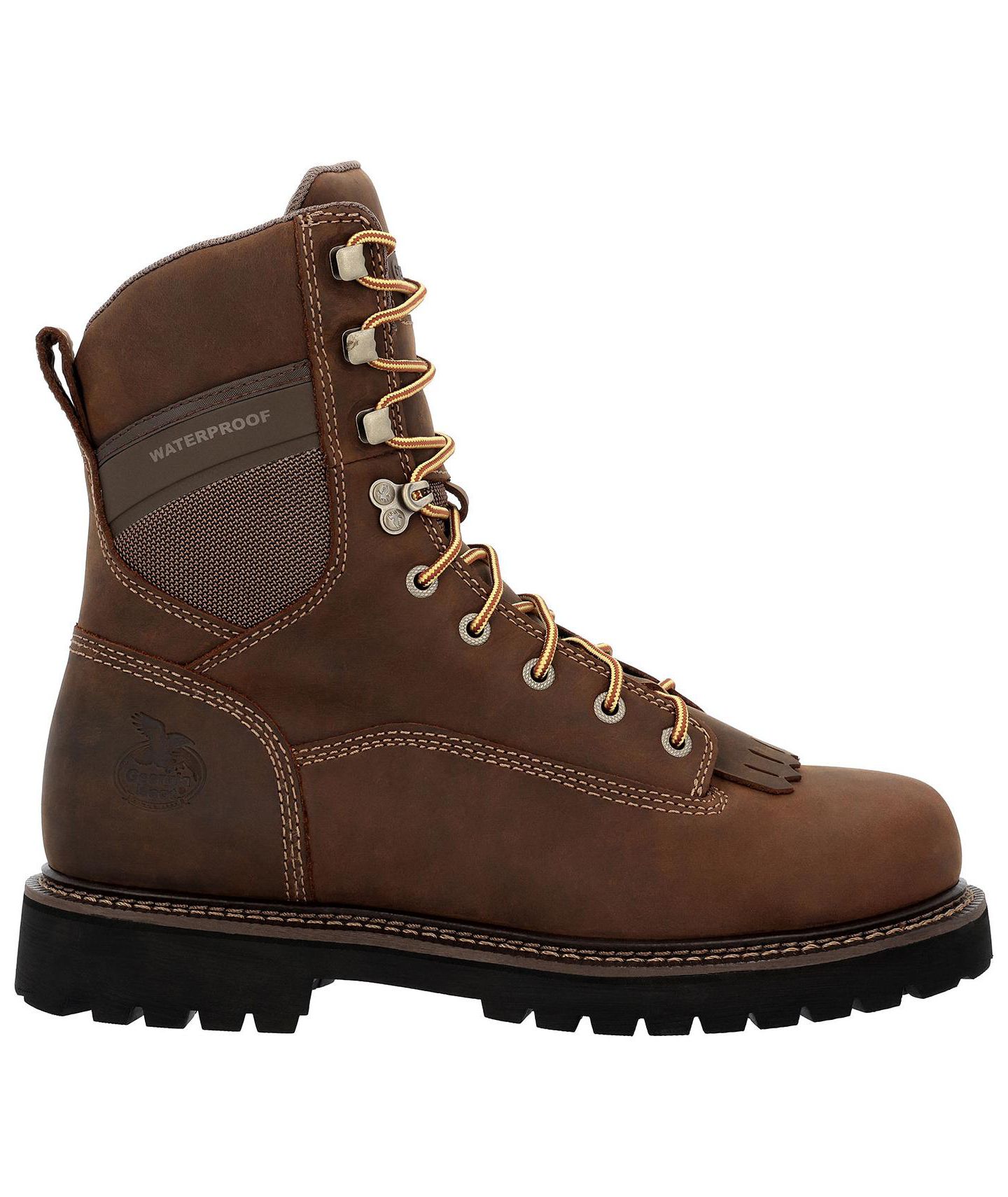 Мужские ботинки GEORGIA BOOT Core Low Heel Waterproof Logger Work Boot, цвет: Коричневый — фото 2