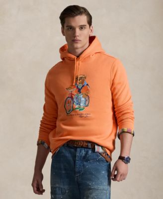 Men's Bears Print Hooded Sweatshirt