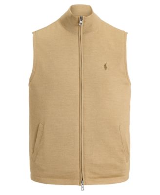 Men's Full-Zipper Sweater Vest